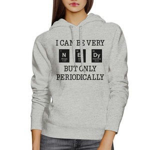 Nerdy Periodically Grey Hoodie