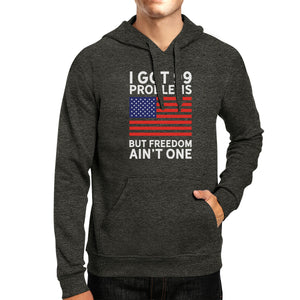 But Freedom Ain't One Funny 4th Of July Hoodie Pullover Unisex Grey - 365INLOVE