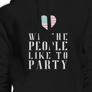 We The People Humorous Independence Day Hoodie Unisex Black - 365INLOVE