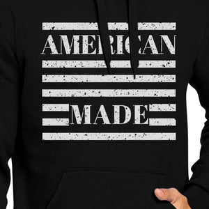 American Made Unisex Black Trendy Graphic Hoodie For 4th Of July - 365INLOVE