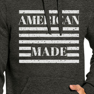 American Made Unisex Grey Hoodie Cute 4th Of July Design Hoodie - 365INLOVE