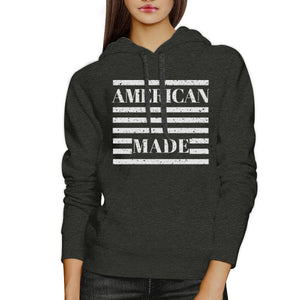 American Made Unisex Grey Hoodie Cute 4th Of July Design Hoodie - 365INLOVE