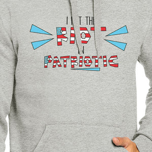 I Put The Riot In Patriotic Unisex Grey Hoodie Patriotic Gift Ideas - 365INLOVE