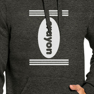 Crayon Dark Grey Hoodie