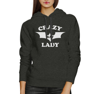 Crazy Bat Lady Dark Grey Hoodie