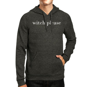 Witch Please Dark Grey Hoodie