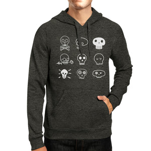 Skulls Dark Grey Hoodie