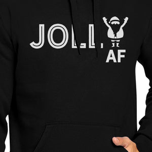 Jolly Af Black Hoodie