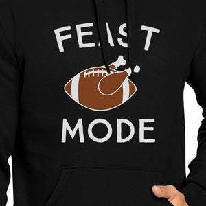 Feast Mode Black Hoodie