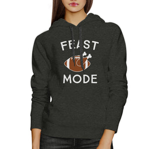 Feast Mode Dark Grey Hoodie