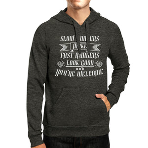 Slow Fast Runners Unisex Pullover Hoodie Cute Gym Hooded Sweatshirt