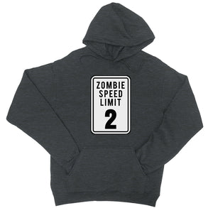 Zombie Speed Limit Unisex Pullover Hoodie