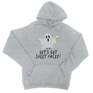 Let's Get Sheet Faced Unisex Pullover Hoodie