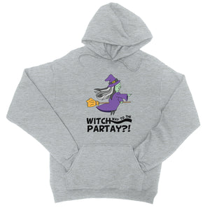 Witch Way To Partay Unisex Pullover Hoodie