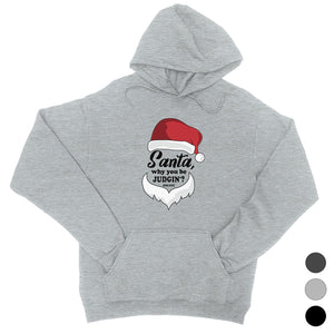 Santa Be Judging Unisex Pullover Hoodie