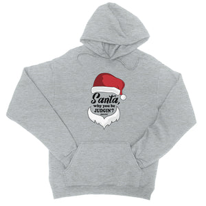 Santa Be Judging Unisex Pullover Hoodie