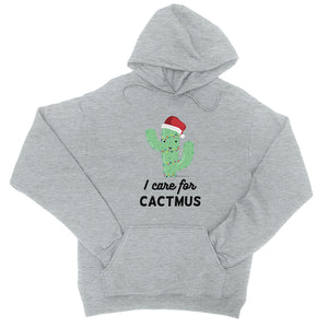 Care For Cactmus Unisex Pullover Hoodie