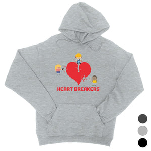 Heart Breakers Unisex Pullover Hoodie Funny Valentine's Day Gift