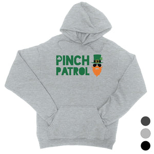 Pinch Patrol Leprechaun Unisex Hoodie For Saint Patrick's Day