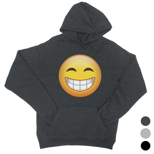 Emoji-Smiling Unisex Pullover Hoodie Wonderful Greatful Friend Gift