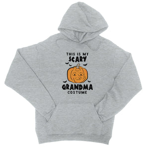 This is My Scary Grandma Costume Pumpkin Unisex Pullover Hoodie