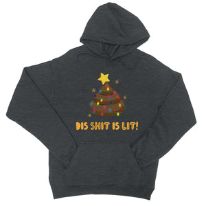 Dis Shit Is Lit Poop Unisex Hoodie