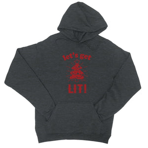 Get Lit Christmas Tree Unisex Hoodie