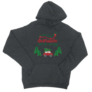 Decorative Christmas Time Unisex Hoodie