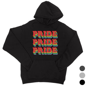 LGBT Pride X3 Rainbow Unisex Hoodie