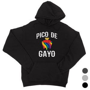 LGBT Pico De Gayo Rainbow Unisex Hoodie