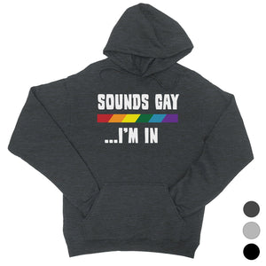 LGBT Sounds Gay Rainbow Unisex Hoodie