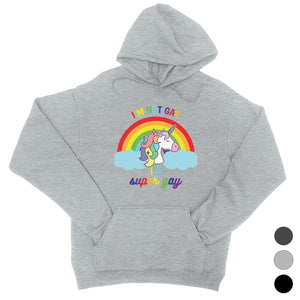 LGBT Gay Unicorn Rainbow Unisex Hoodie