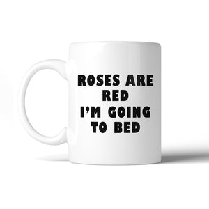 Roses Are Red Funny Ceramic Mug Cute Design Coffee Cup Gift Ideas - 365INLOVE