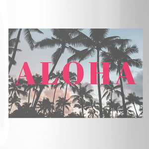 Aloha Coffee Mug Summer Beach Sunset Unique Design Mugs For Gifts