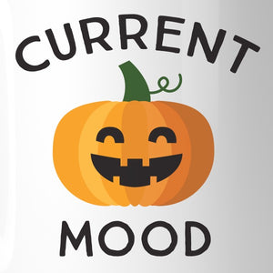 Pumpkin Current Mood White Mug