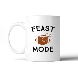 Feast Mode White Mug