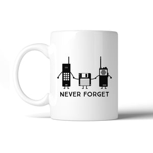 Never Forget White Mug