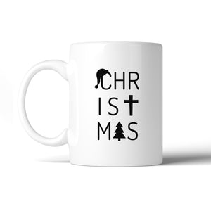 Christmas Letters White Mug