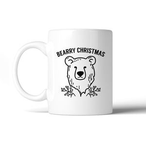 Bearry Christmas Bear White Mug