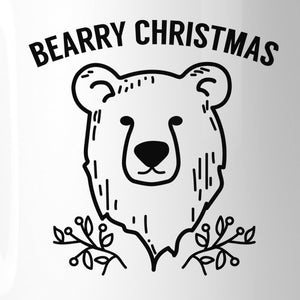 Bearry Christmas Bear White Mug