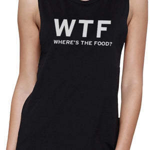 Where's The Food Muscle Tee Work Out Shirt Funny Gym T-Shirt - 365INLOVE