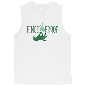 Pinch Me Punch You Mens St Patrick's Day Muscle Tank Top Funny Gift