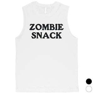 Zombie Snack Mens Fantastic Good Fun Halloween Costume Muscle Shirt