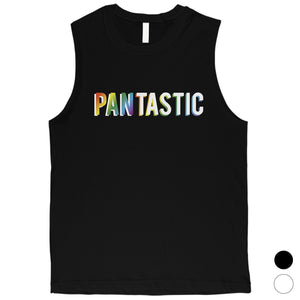 LGBT Pantastic Rainbow Mens Muscle Top