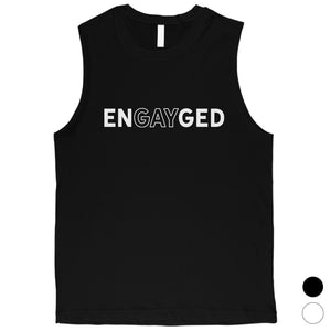 LGBT Engayged Mens Muscle Top