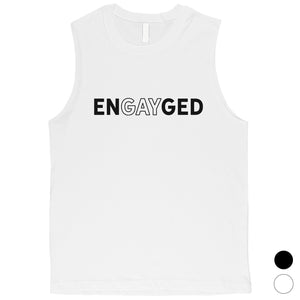 LGBT Engayged Mens Muscle Top