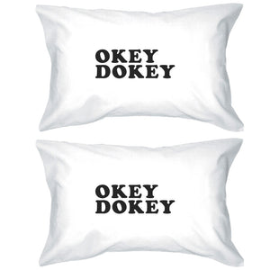 Okey Dokey Unique Letter Printed Decorative Pillow Case Gift Ideas - 365INLOVE