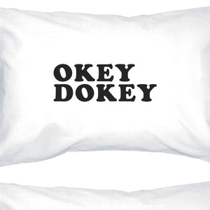 Okey Dokey Unique Letter Printed Decorative Pillow Case Gift Ideas - 365INLOVE