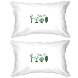 Don't Be a Prick Pillowcases Standard Size Funny Pillow Covers Gift