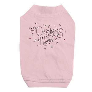 Christmas Mood Pet Shirt for Small Dogs